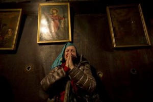 Mideast Palestinians Christmas