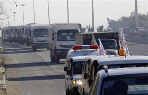 Mideast Syria Besieged City
