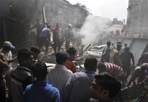 India Overpass Collapse