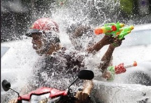 Thailand National Water Fight