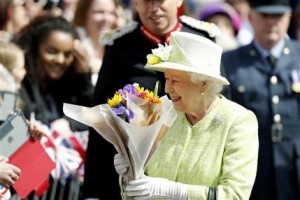 APTOPIX Britain Queens 90th