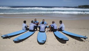 Australia Surfing Asylum Seekers
