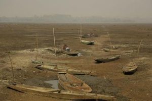 India Kashmir Reclaiming a Lake