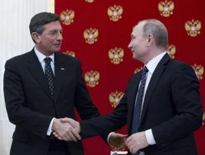 Vladimir Putin, Borut Pahor