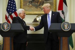 Donald Trump, Mahmoud Abbas