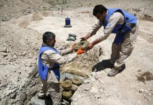 Afghanistan De-mining Crisis