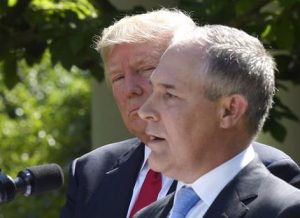 Donald Trump, Scott Pruitt